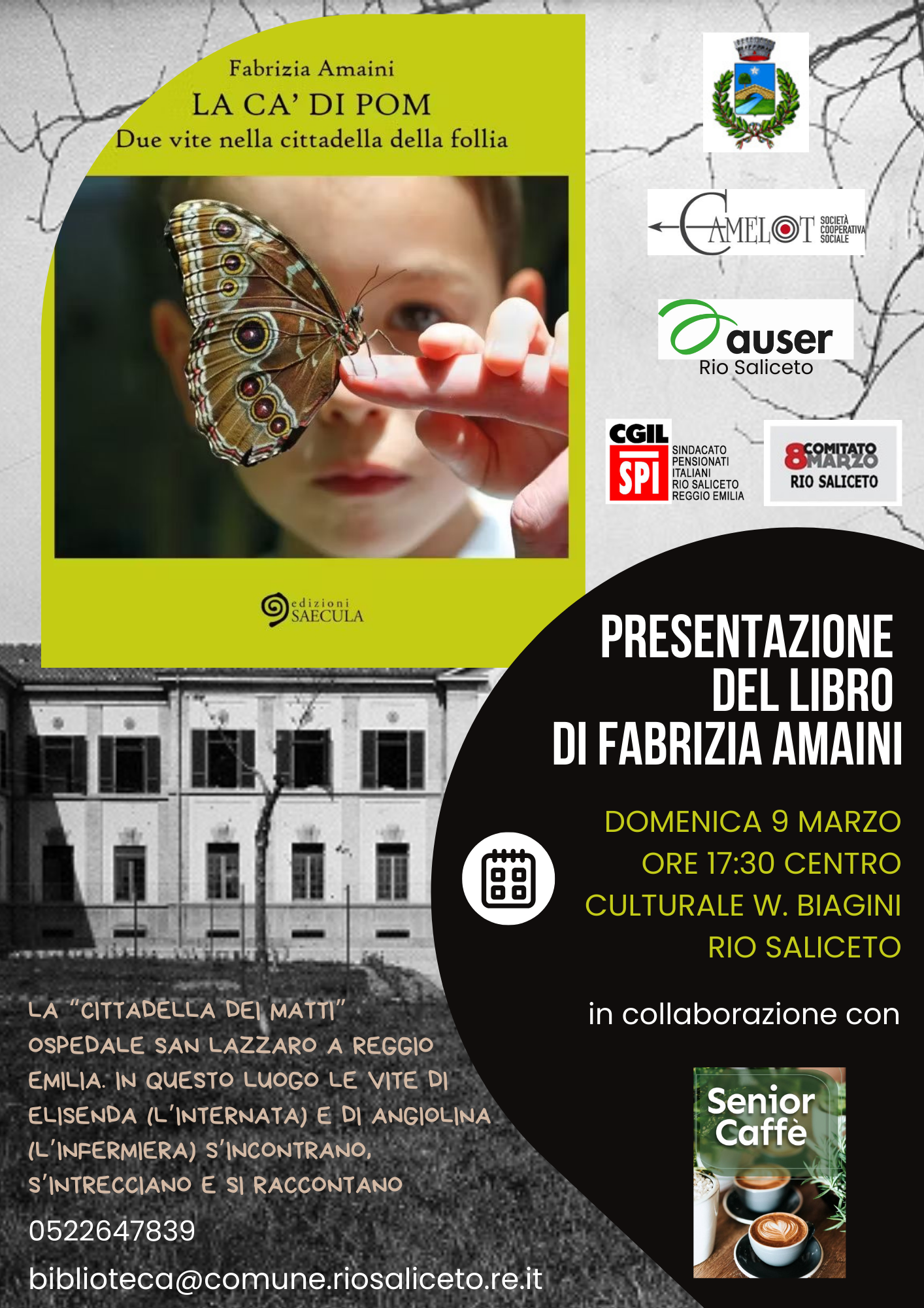 Presentazione del libro "La cà di pom"di Fabrizia Amaini 