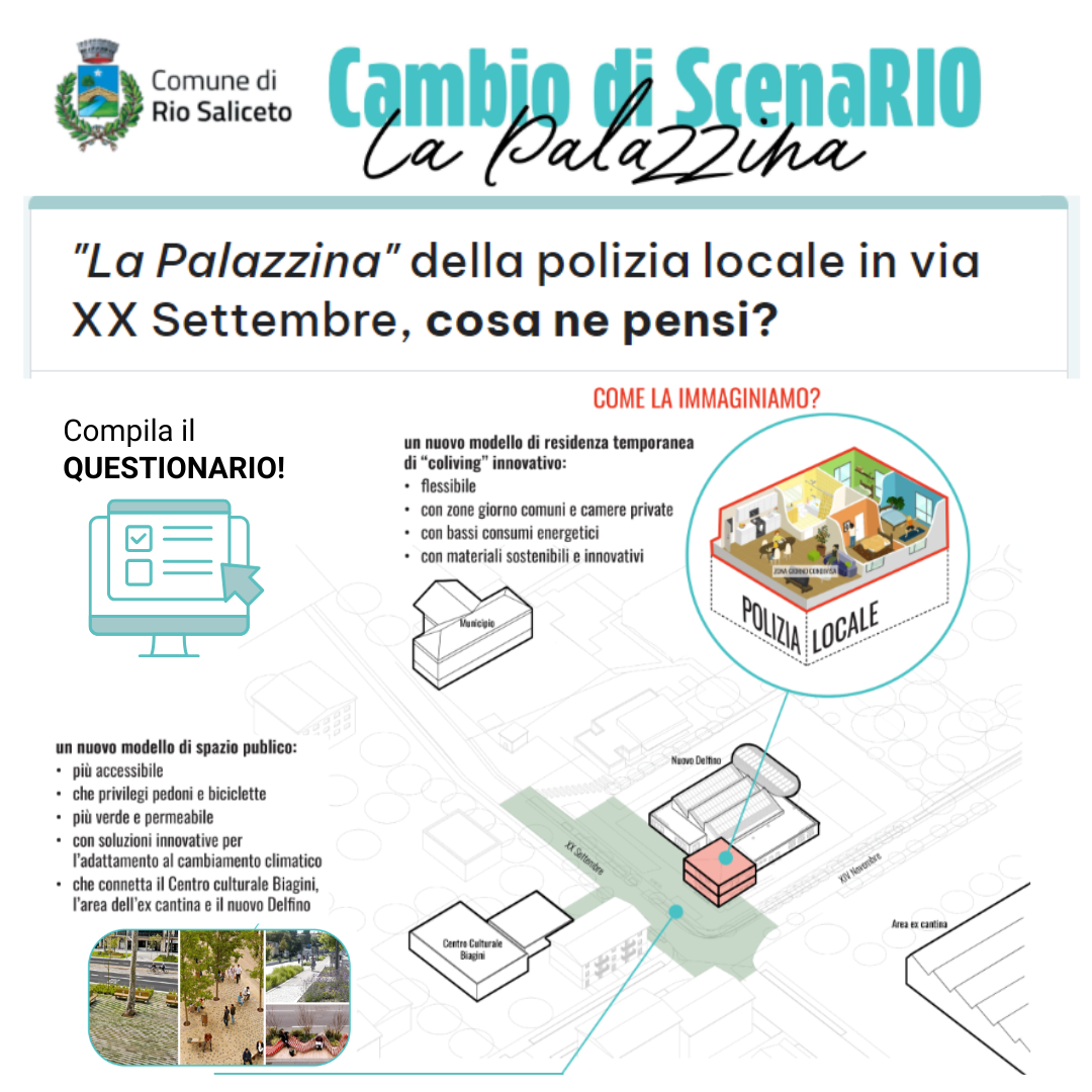 "La Palazzina" della polizia locale in via XX Settembre, cosa ne pensi? 